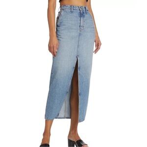 DEREK LAM IO CROSBY “LU High Rise Maxi Skirt”